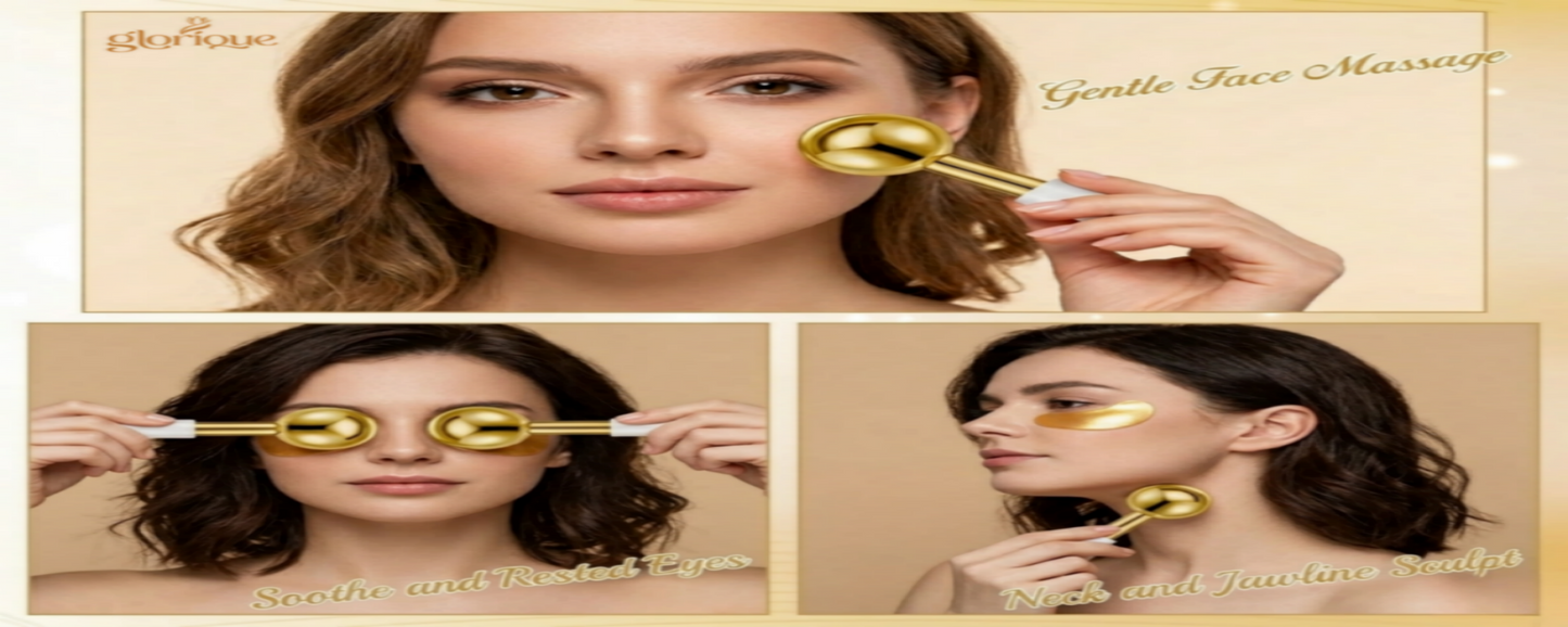Glorique Stainless Steel Cooling Ice Globes Facial